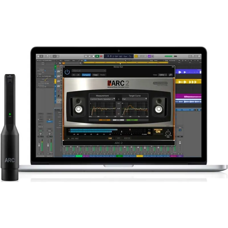 Professionale IK Multimedia ARC System 2.5 - sistema di correzione acustica per MAC e PC