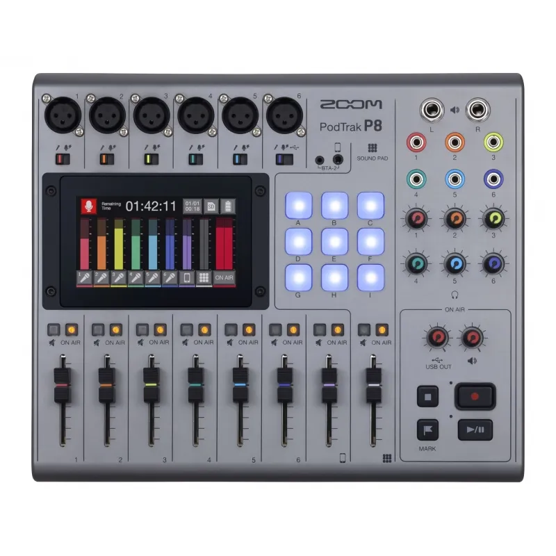 Zoom P8 - Mixer/Registratore podcast portatile Promo Stagionale