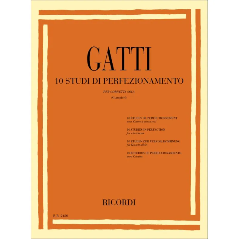 10 Studi Di Perfezionamento Partitura Solo Oggi