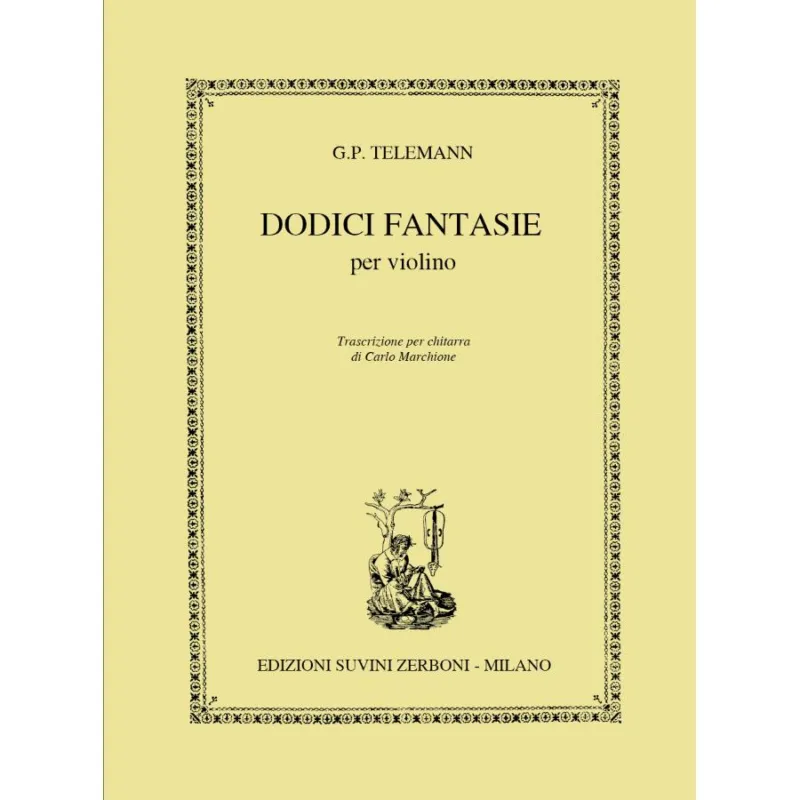 12 Fantasias Partitura Esclusivo