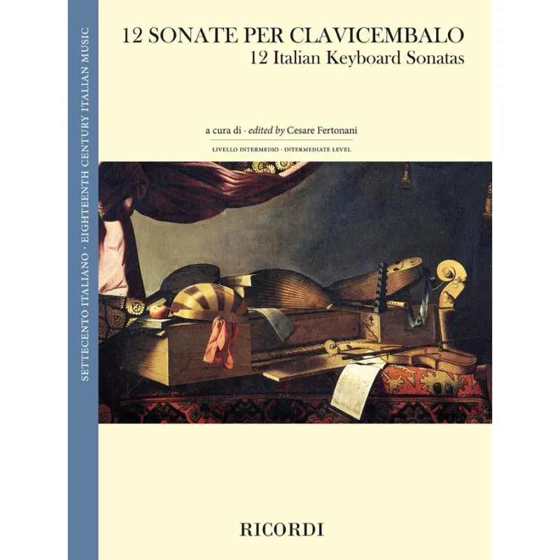 12 Sonate per clavicembalo Libro Prezzo Di Fabbrica