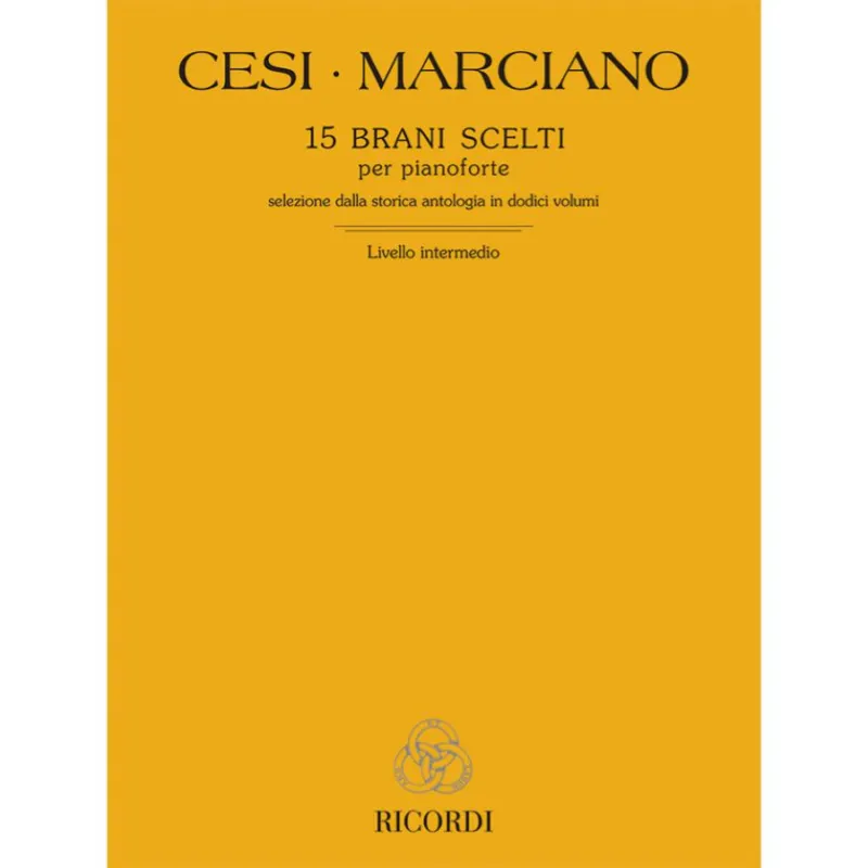 15 Brani Scelti Libro Prezzo Scontato