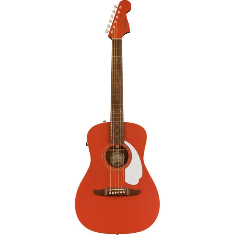 FENDER Malibu Player Walnut White Fiesta Red Non Perdere