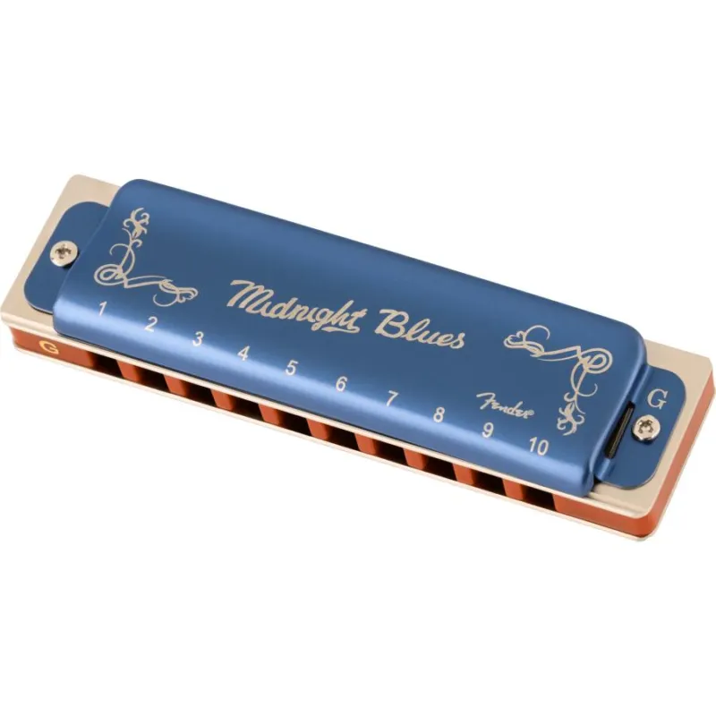 FENDER Midnight Blues Harmonica Key of G Spedito Oggi