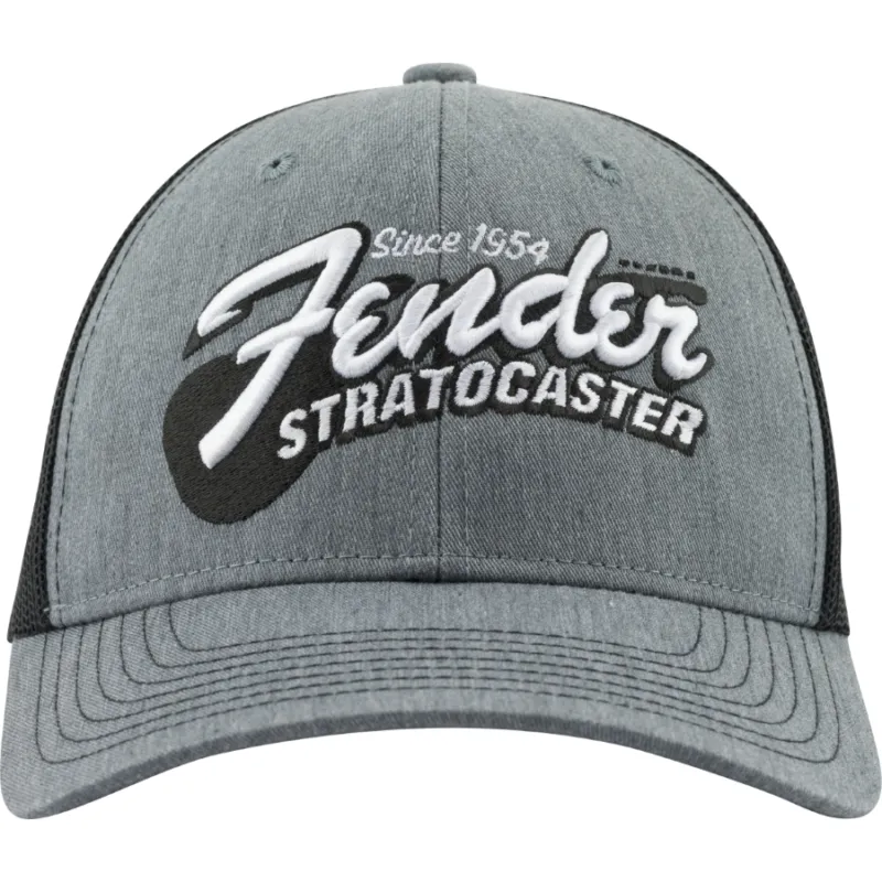 FENDER Stratocaster Guitar Hat Heather Gray Must-Have