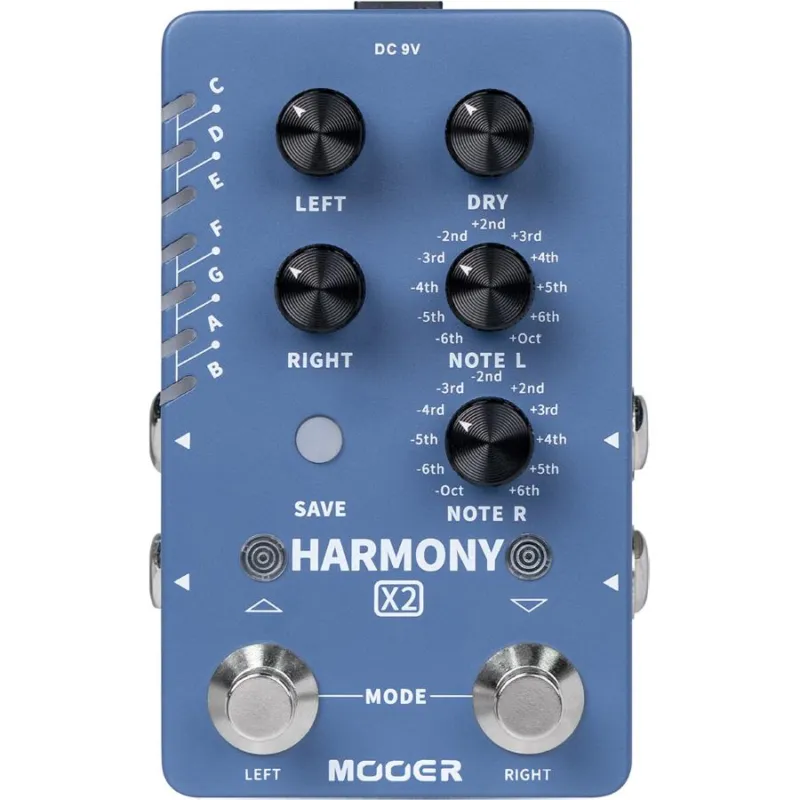 MOOER Harmony X2 Di Tendenza