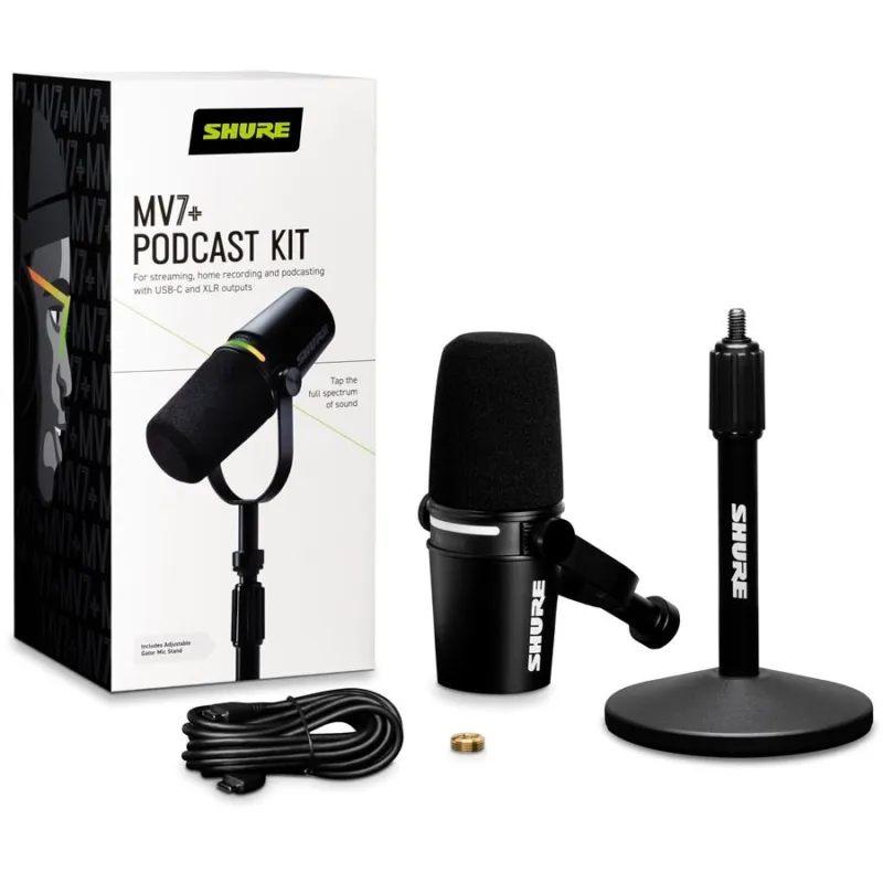 Shure MV7 Podcast Kit Spedito Oggi