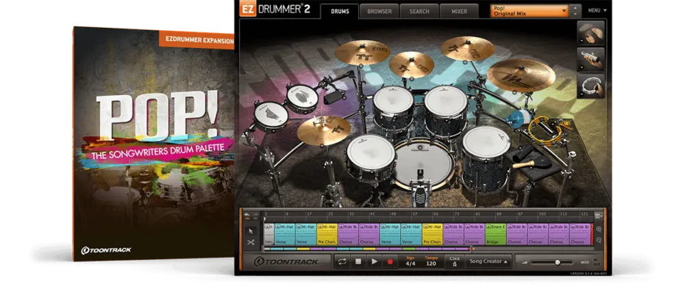 Quantità Limitata Toontrack Ezx Pop