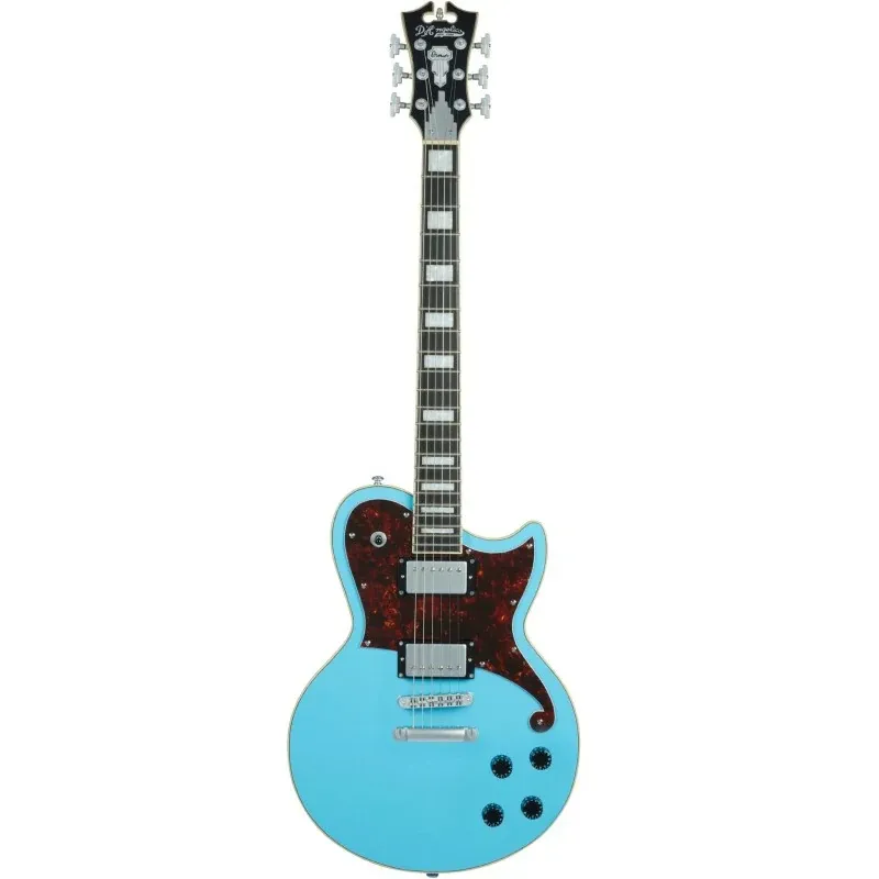 Spedizione Espresso D‘Angelico Premier Brandon Niederauer Atlantic Sonic Blue - Chitarra Elettrica