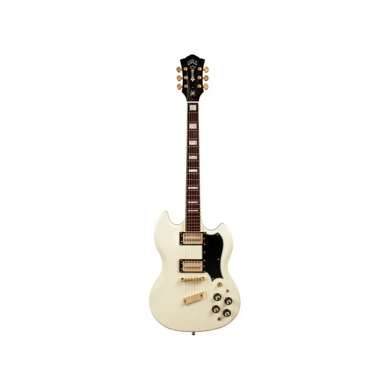 Guild Polara Kim Thayil Vintage White - Modelli Double Cut Offerta Limitata