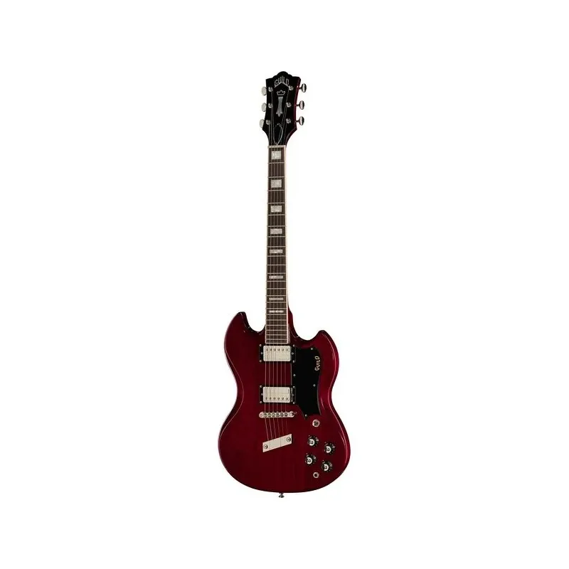 Guild Polara Deluxe Cherry Red - Modelli Double Cut Quantità Limitata