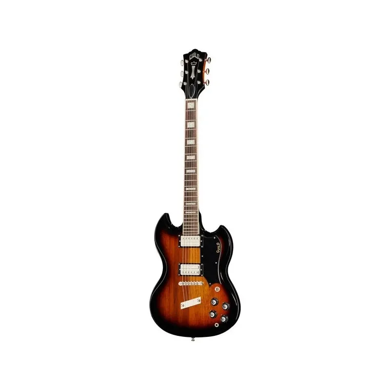 Guild Polara Deluxe Vintage Burst - Modelli Double Cut Economico