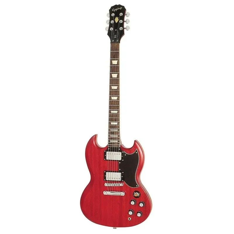Novità Epiphone G-400 Worn Cherry - Chitarra elettrica per iniziare
