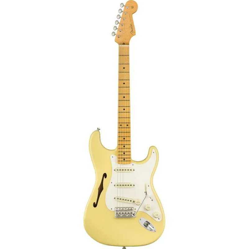 Fender Eric Johnson Thinline Stratocaster Vintage White - Chitarra Elettrica Semi-Acustica Bestseller