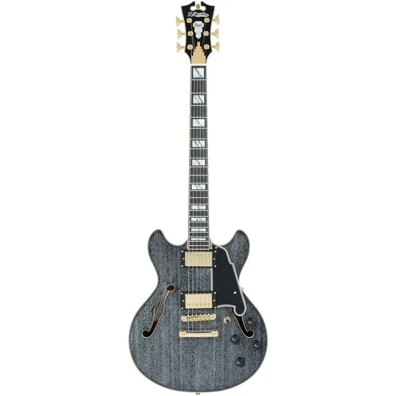 Spedizione Espresso D‘Angelico Excel Mini DC Black Dog - Chitarra Semiacustica