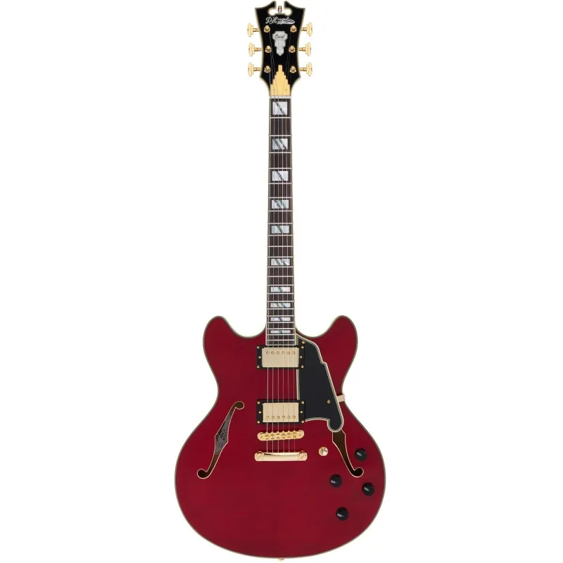 Compra Adesso D‘Angelico Excel DC Trans Cherry - Chitarra semiacustica