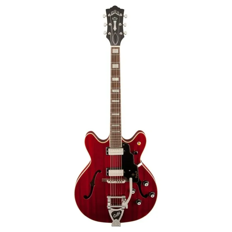 Guild Starfire V Cherry Red - Chitarra Semiacustica Prezzo Di Fabbrica