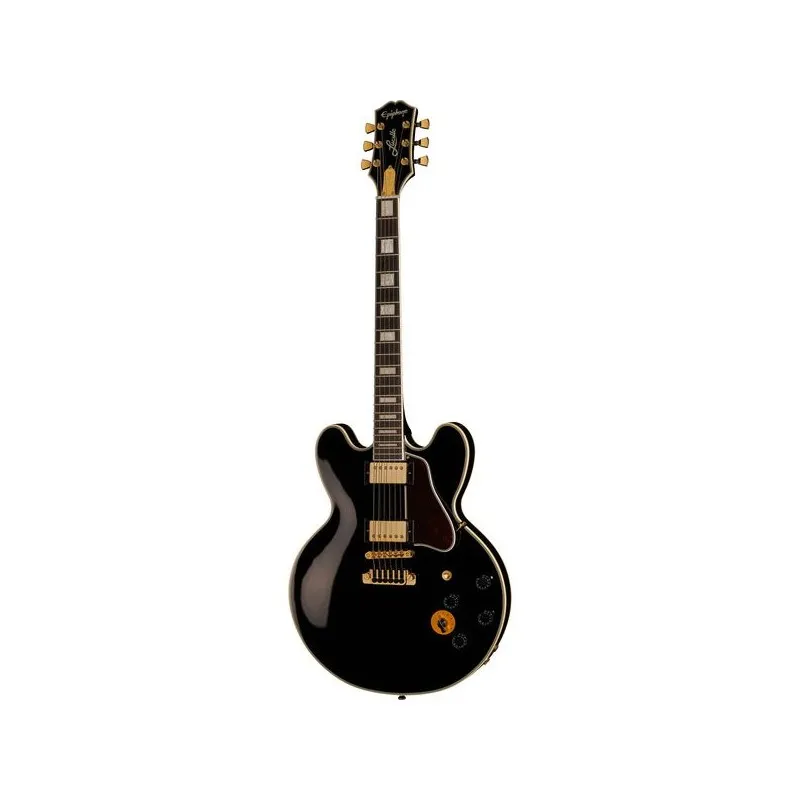 Epiphone B.B. King Lucille Ebony - Chitarra semiacustica signature Prezzo Ridotto