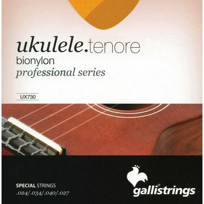 Galli UX730 - Muta di corde per ukulele tenore Solo Oggi
