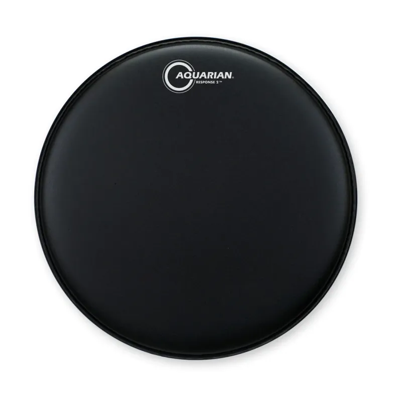 Aquarian Response 2 Texture Coated Black 22" - Pelle per Grancassa Saldi