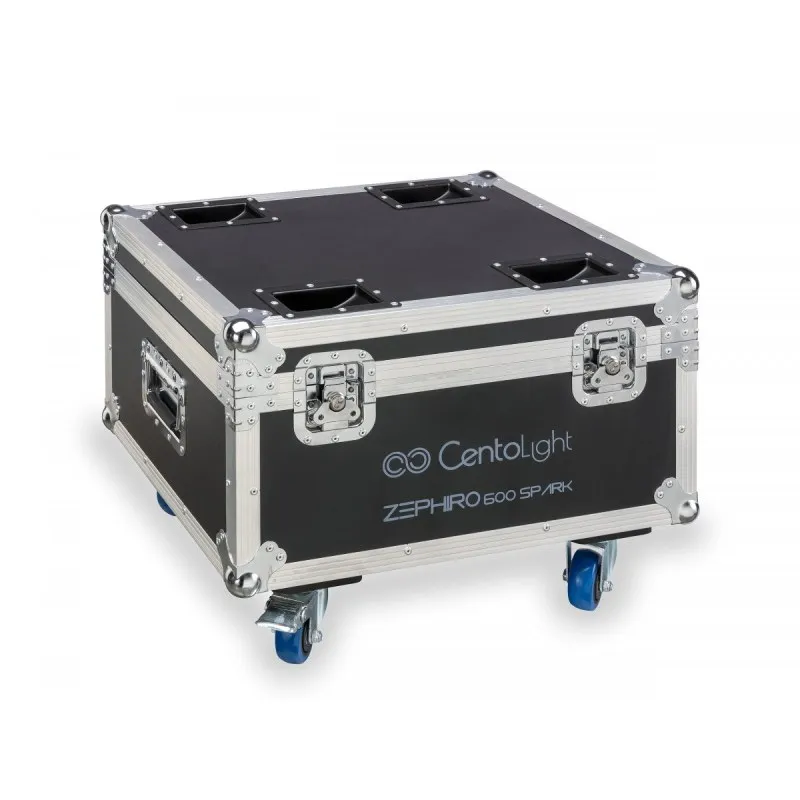 Centolight Zephiro 600 Flightcase - Per 4 macchine zephiro 600 spark Pagamento Sicuro