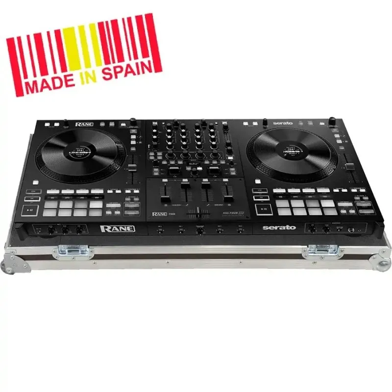WALKASSE Rane® Four/ Performer Flightcase con ruote ESP Silver - Flightcase per DJ Compra Oggi Stesso