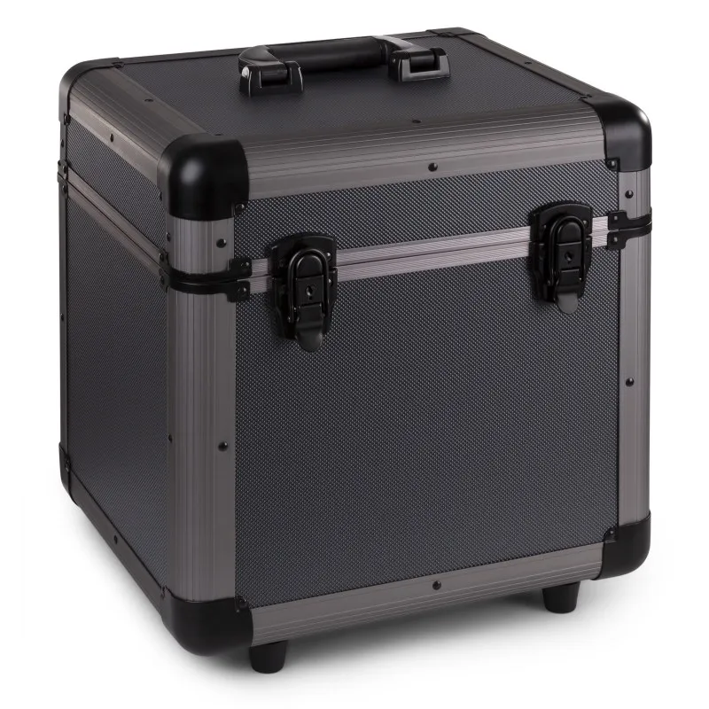 Power Dynamics RC100 Vinyl Record Case Titanium - Case per vinili Spedizione Espresso