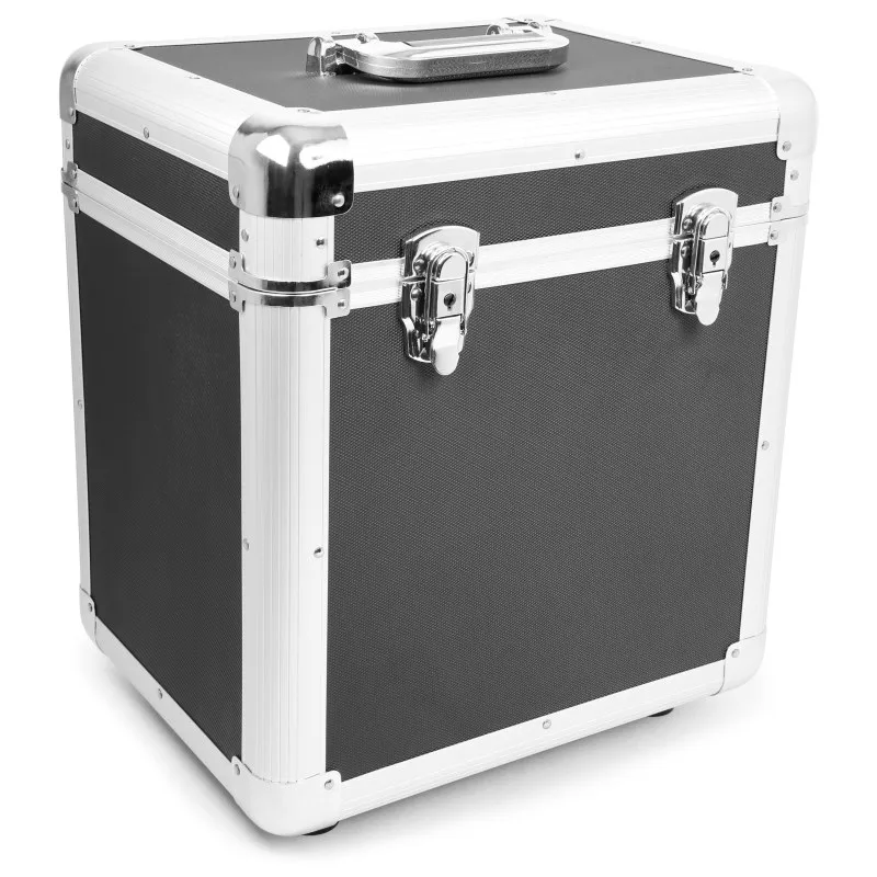 Spedito Oggi Power Dynamics RC100 Record Case Black - Case per vinili