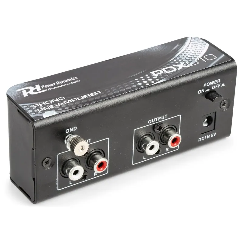 Compra Online Power Dynamics PDX010 Phono Preamplifier - Preamplificatore