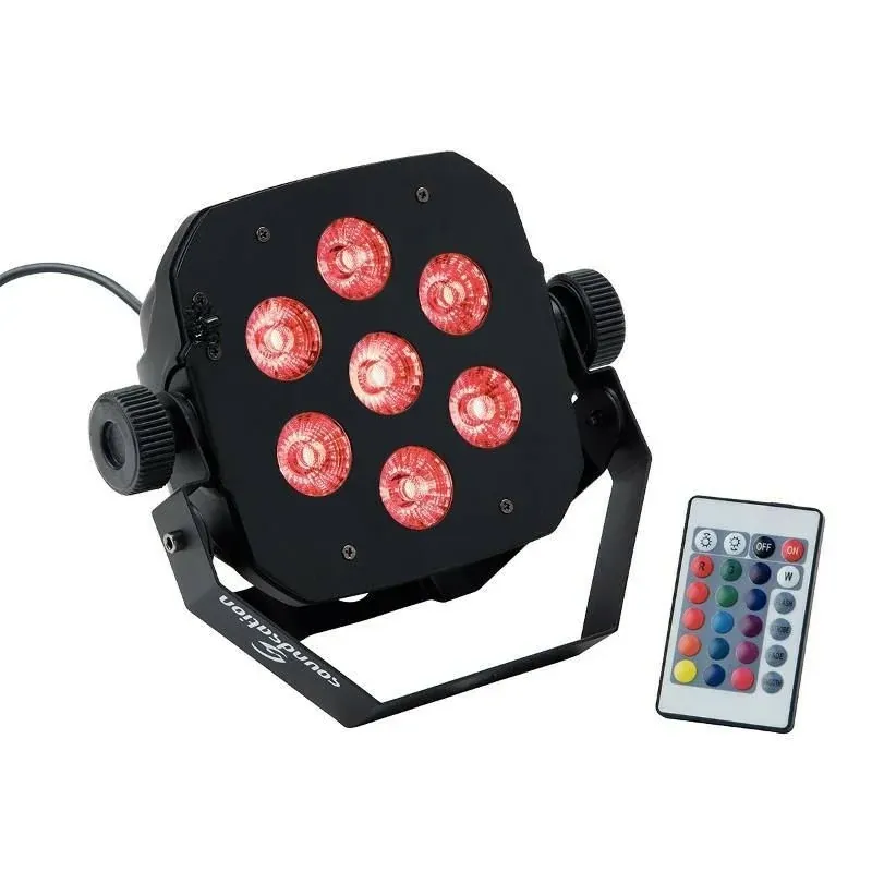 A Buon Prezzo Soundsation PAR-10W-7-R - Faro PAR a LED con telecomando