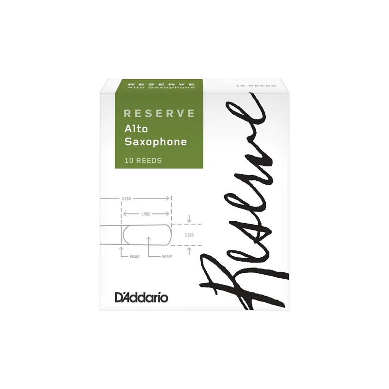 D‘Addario Strings DJR1025 - Reserve confezione 10 ance sax alto 2.5 Subito Disponibile