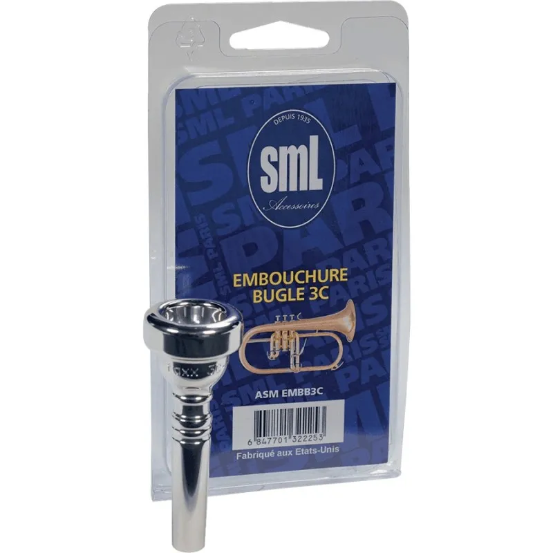 Prezzo Basso SML Paris ASM EMBB3C - Bocchino per Flicorno Soprano 3C