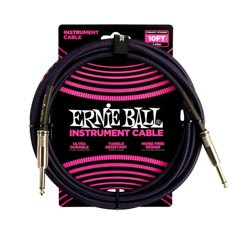 Ernie Ball 6393 - Braided straight straight 3m Di Tendenza