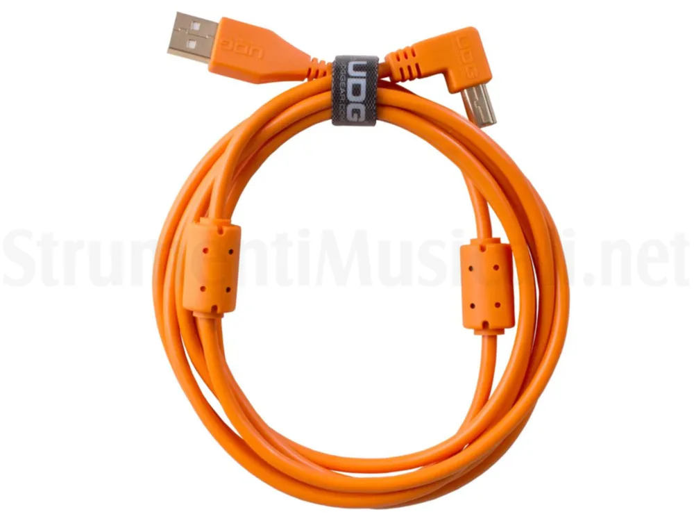 UDG Ultimate Audio Cable USB 2.0 A-B Orange Angled (U9500AOR) Direttamente Dal Produttore