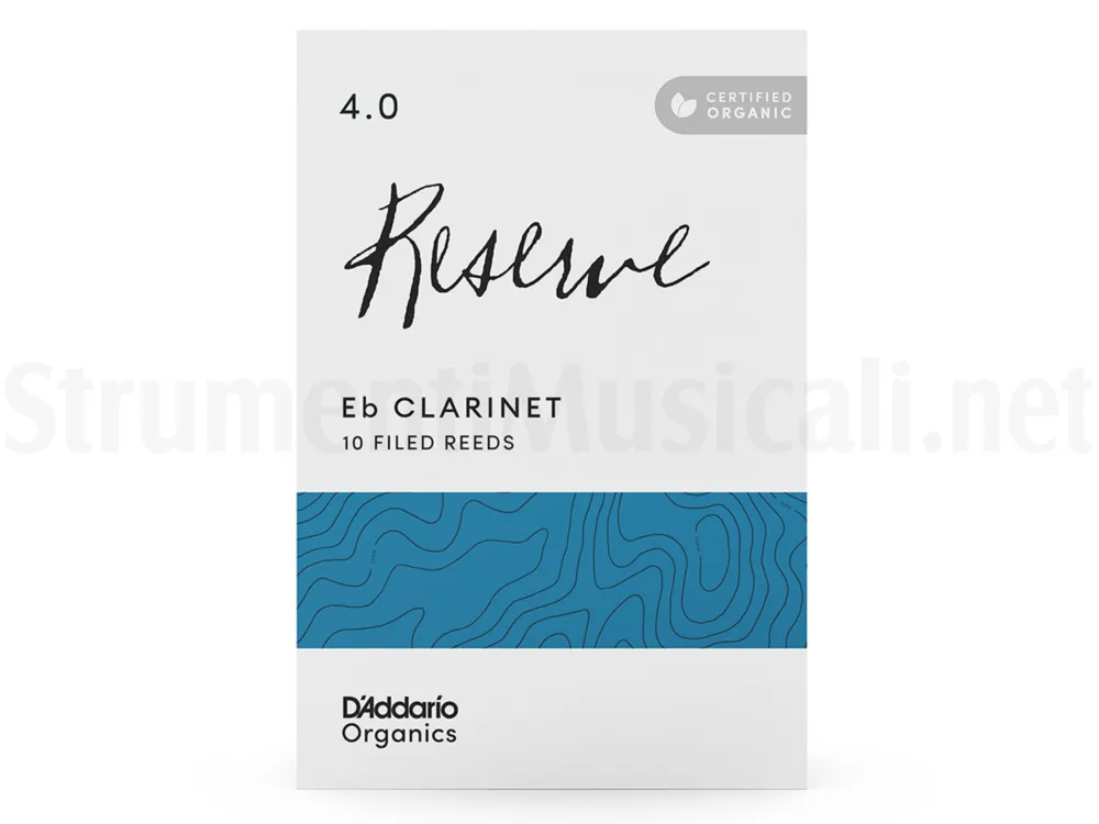 Sconto D‘ADDARIO Organic Reserve Clarinet Reeds Eb 4.0 (10-pack)