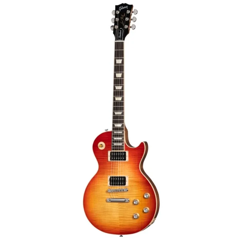 Super Prezzo GIBSON LES PAUL STANDARD 60s FADED FIGURED TOP - VINTAGE CHERRY SUNBURST