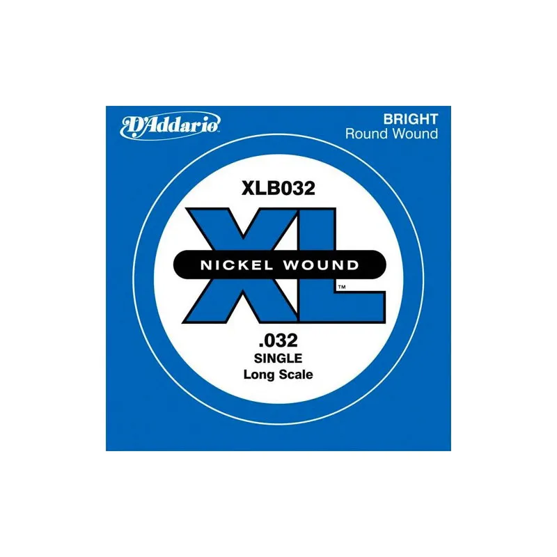 Soddisfatti O Rimborsati D‘ADDARIO XLB032 NICKEL WOUND BASS STRING 032