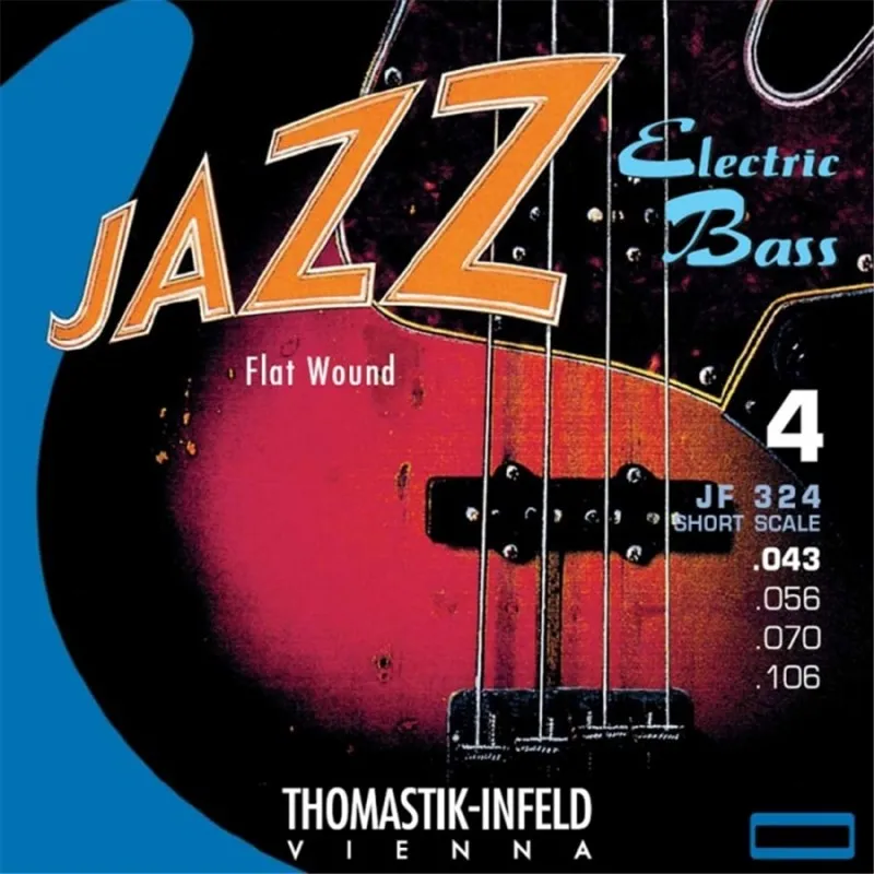 Consegna Rapida THOMASTIK INFELD JF-324 FLATWOUND SHORT SCALE 043/106