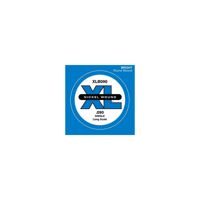 Compra Adesso D‘ADDARIO XLB090 NICKEL WOUND BASS STRING 090