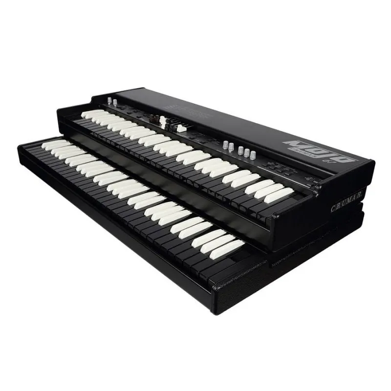Miglior Prezzo CRUMAR Organo Virtual tonewheel a 61 tasti con 9 Drawbar, software GSi VB3.2. Versione Nera Limited Edition