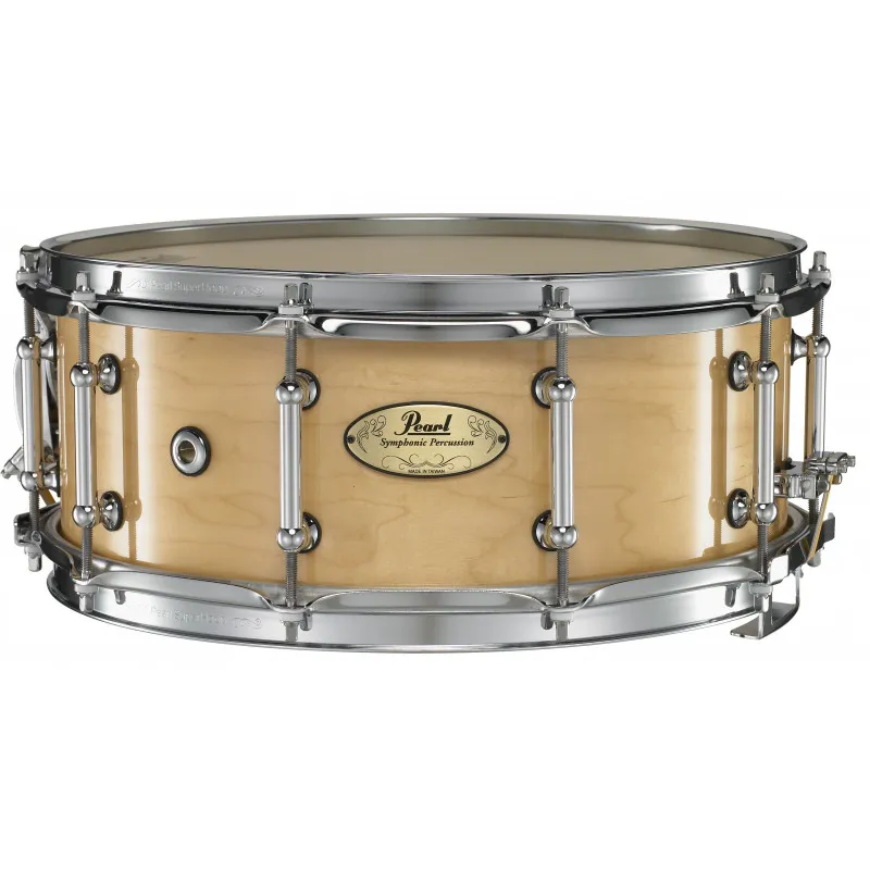 14x5.5 Symphonic SD, 6ply Maple shell, w/Multi-Timbre Strainer Prezzo Basso