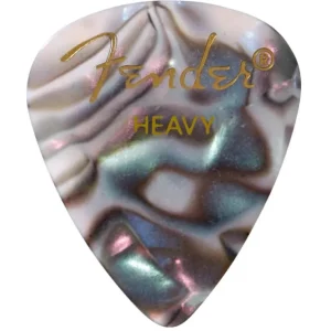 Compra Oggi Stesso PLETTRI FENDER PREMIUM CELLULOID 351 SHAPE 12-PACK ABALONE HEAVY