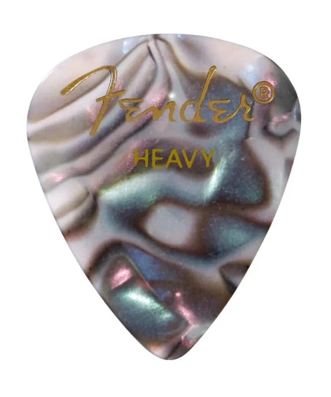 Compra Oggi Stesso PLETTRI FENDER PREMIUM CELLULOID 351 SHAPE 12-PACK ABALONE HEAVY
