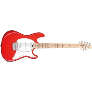 Ultime Pezzi STERLING BY MUSIC MAN CUTLASS SSS FIESTA RED TASTIERA ACERO