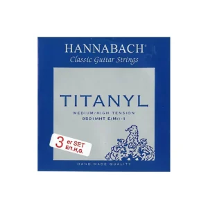 Quantità Limitata SET TREBLE HANNABACH 9508 MHT (MI-SI-SOL) TITANYL PER CLASSICA