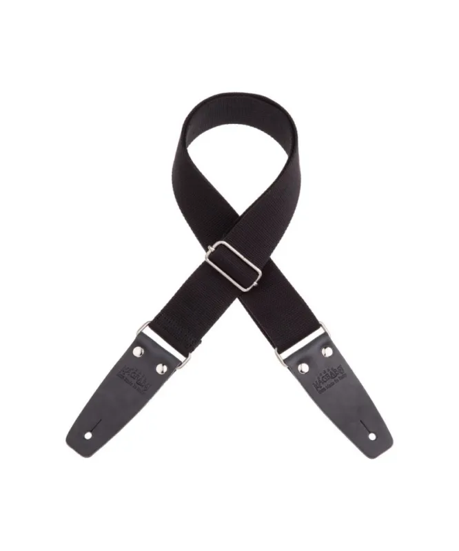 Nuova Collezione MAGRABO‘ Stripe SC Entry Nero 5 cm terminali Grigio Scuro fibbia Ferro Antico