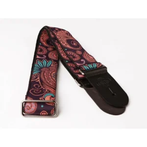 GAUCHO TRACOLLA PER CHITARRA, IN TESSUTO JACQUARD Spedizione Espresso