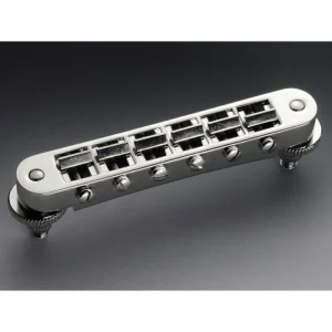 Professionale Schaller 12090100 Ponte GTM tune-o-matic in nickel per chitarra elettrica
