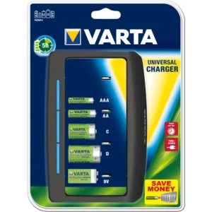 CARICATORE UNIVERSALE VARTA PER BATTERIE Non Perdere