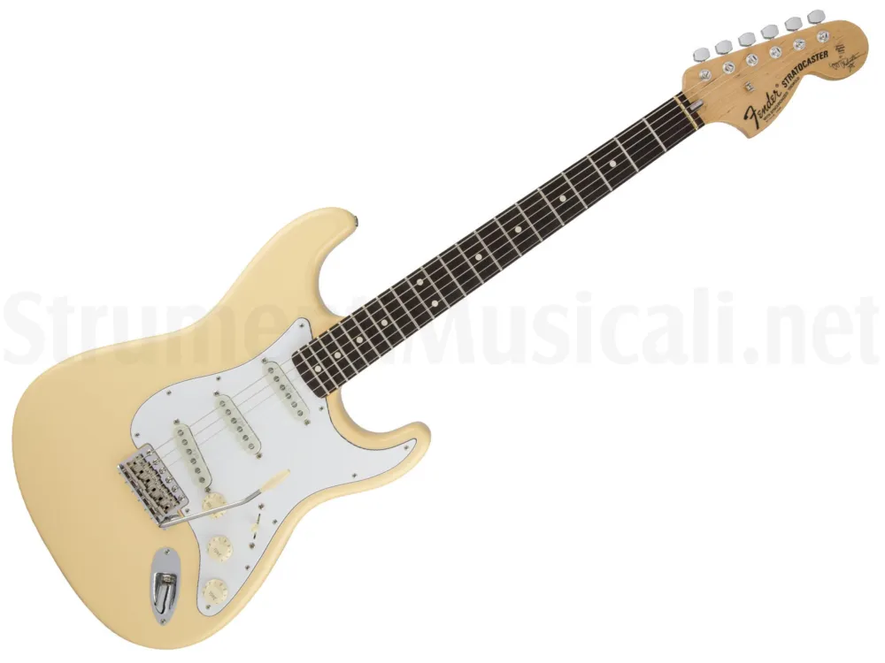 Prezzo Basso FENDER Yngwie Malmsteen Stratocaster Scalloped RW Vintage White